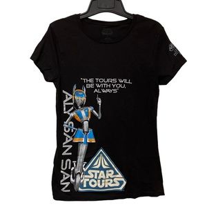 Disney Star Tours Logo Star Tours Guide Tee